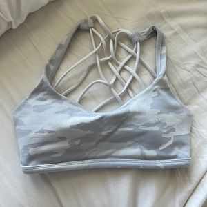 lululemon camo sports bra